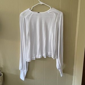 Free People White Top